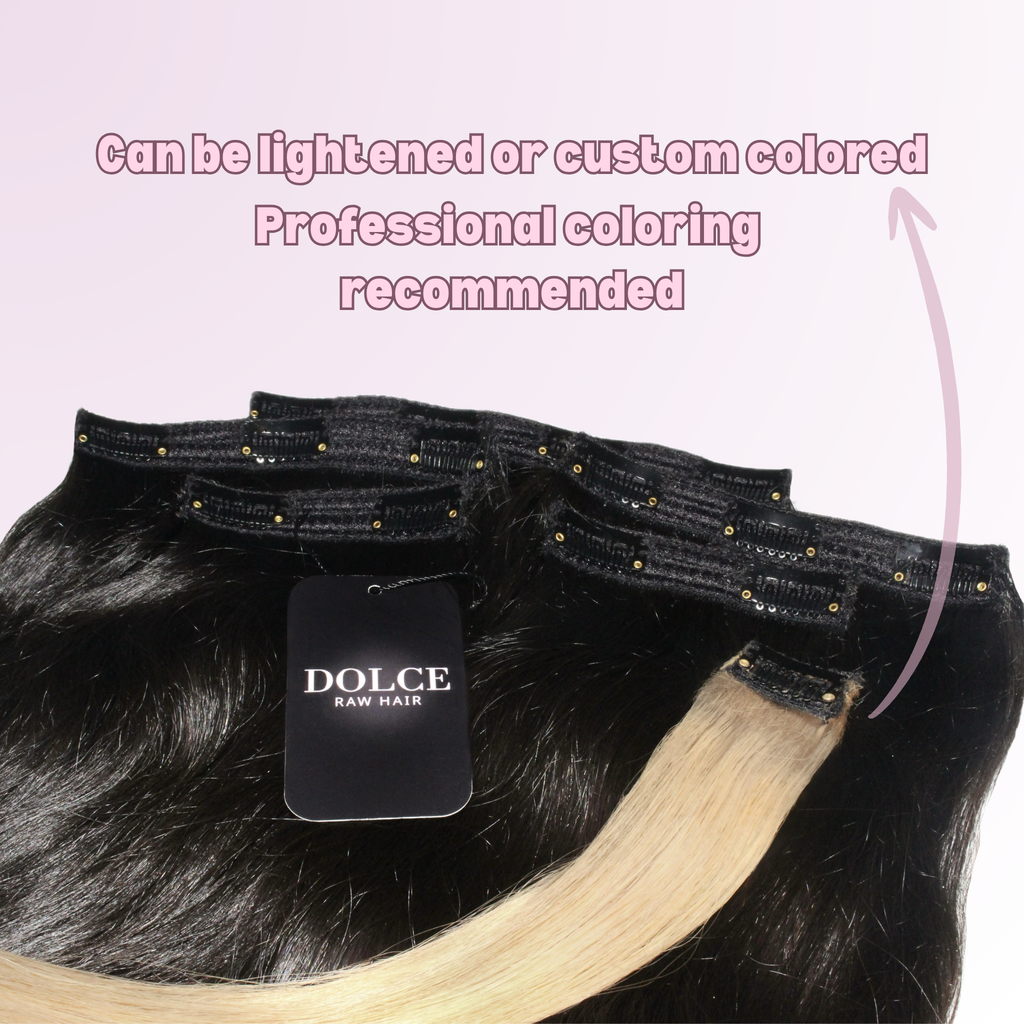 Raw Clip-In Extensions